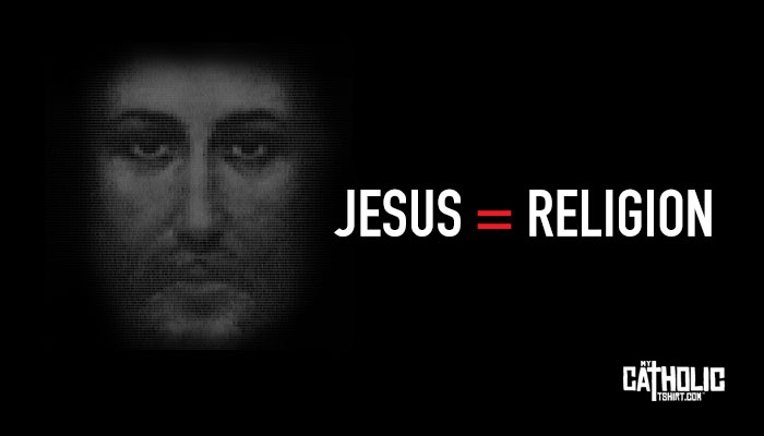 jesus = religion